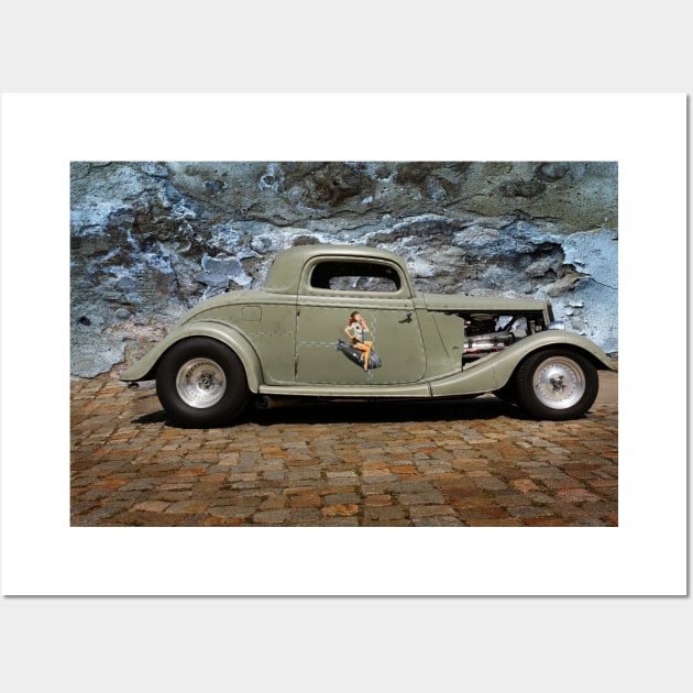 1934 - ford Wall Art by hottehue